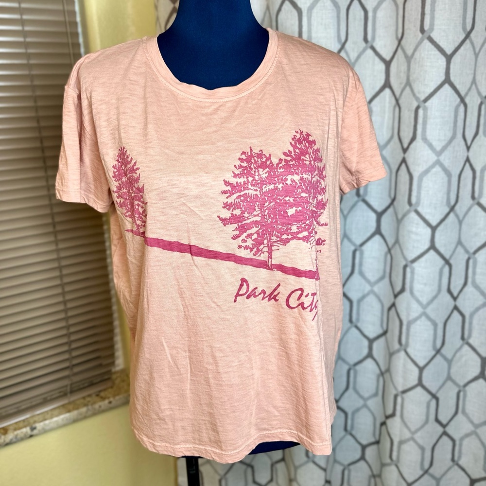 NEW! SUNDRY Adobe Park City Vintage Short Sleeve Pima Cotton Tee - Picture 3 of 12